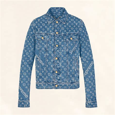 lv jeans jacket|lv monogram denim jacket.